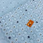 New Design High Quality 2025 African Nigerian Tulle Lace Fabric Embroidery Party Dress Sequins French Net Mesh Fabric For Sewing